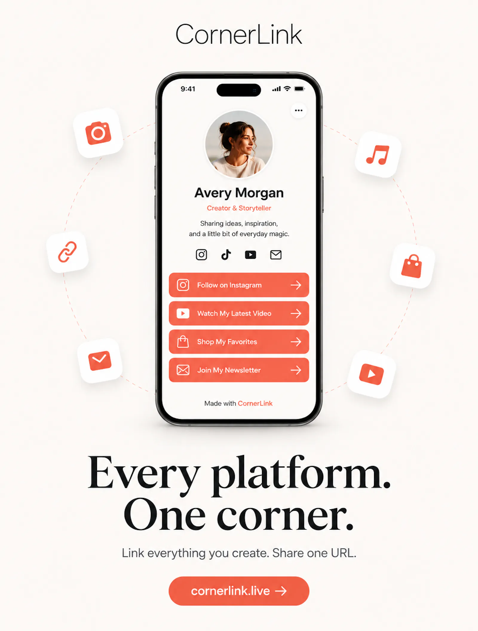 CornerLink screenshot 1