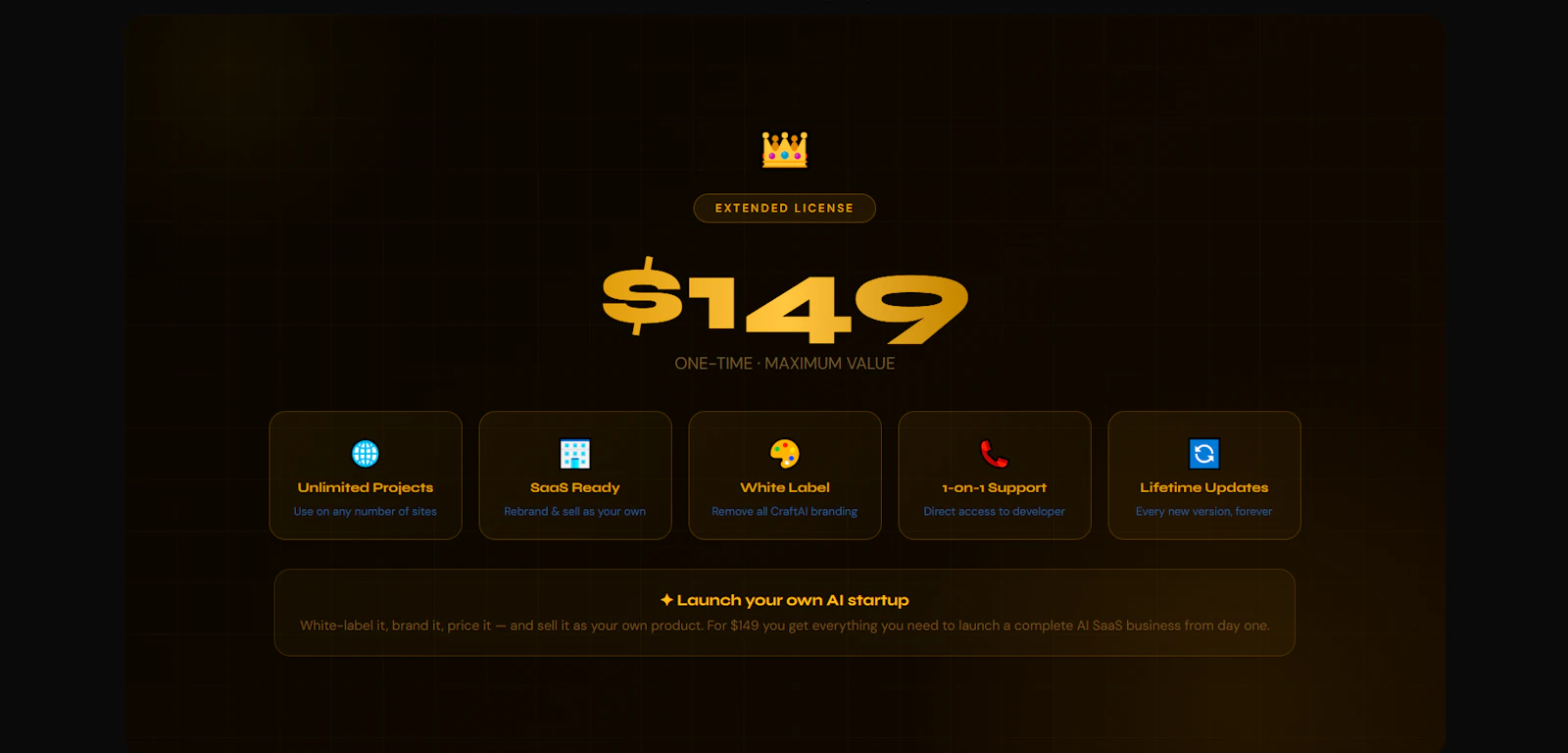  CraftAI Premium AI SaaS Template screenshot 7