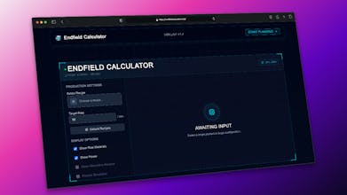 Endfield Calculator gallery image