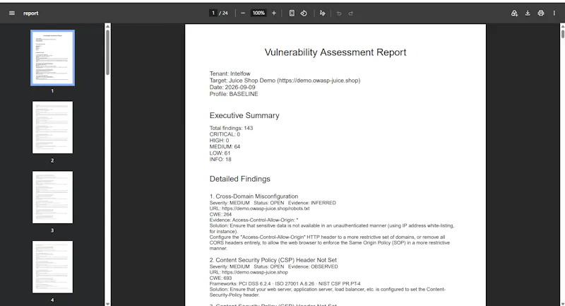 Intelfow screenshot 5