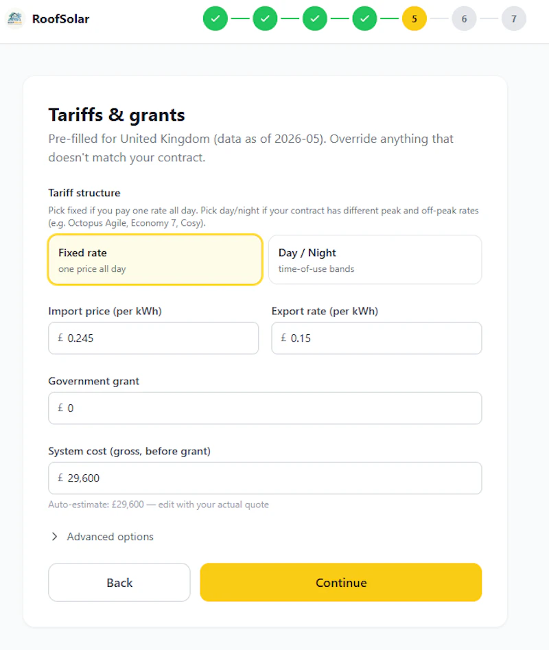 RoofSolar screenshot 4