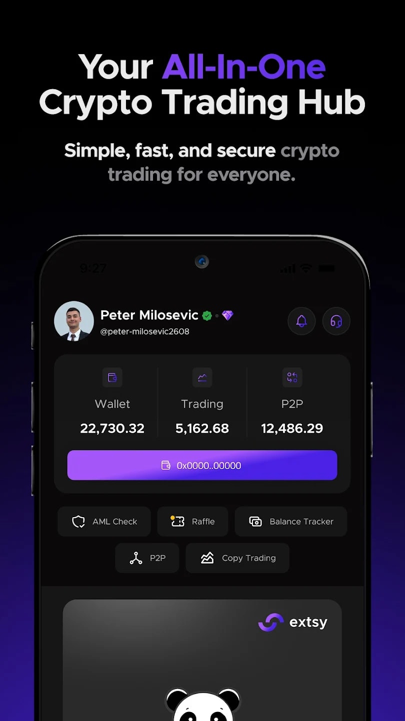 وسائط تطبيق التشفير Extsy - تبادل.يوسع.يخطب 1