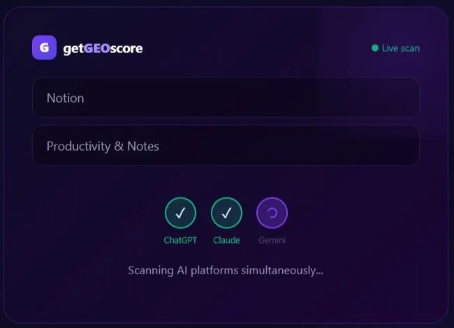 getGEOscore gallery image