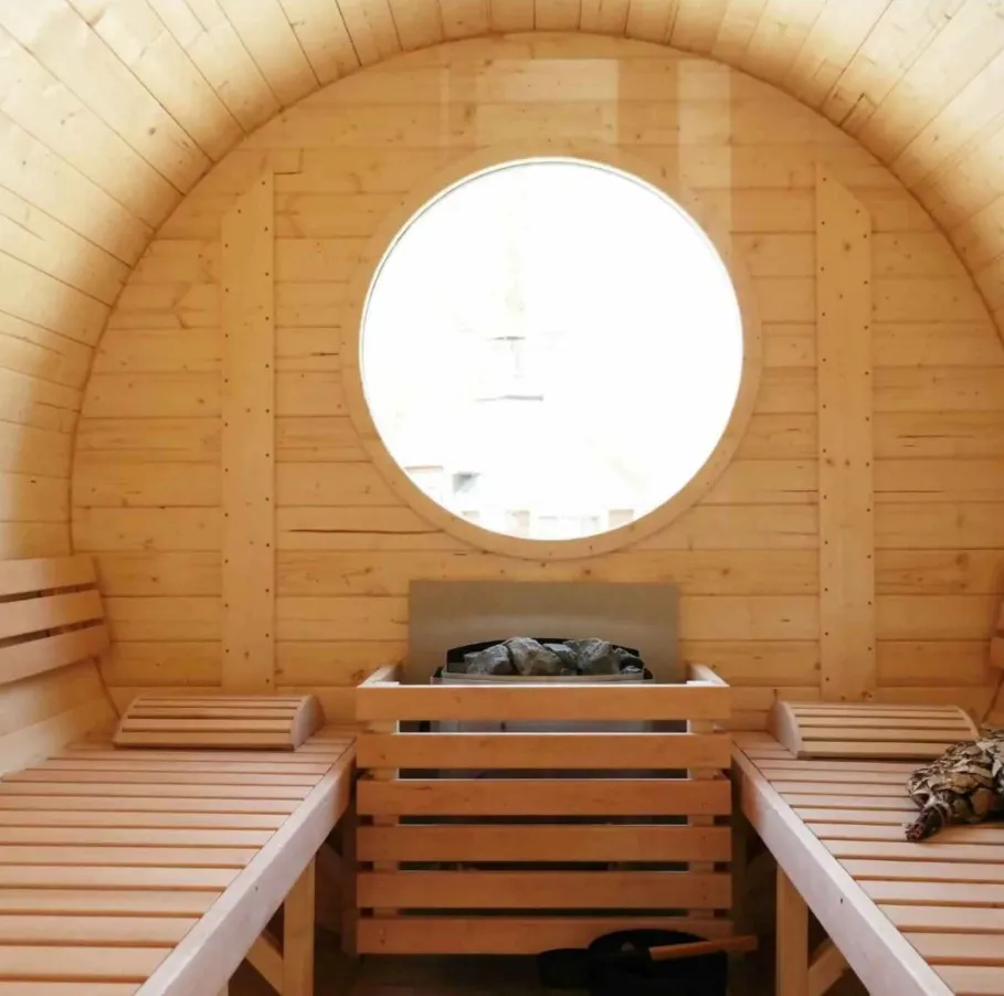 "Roundhouse" Barrel - 8 Person Sauna gallery image