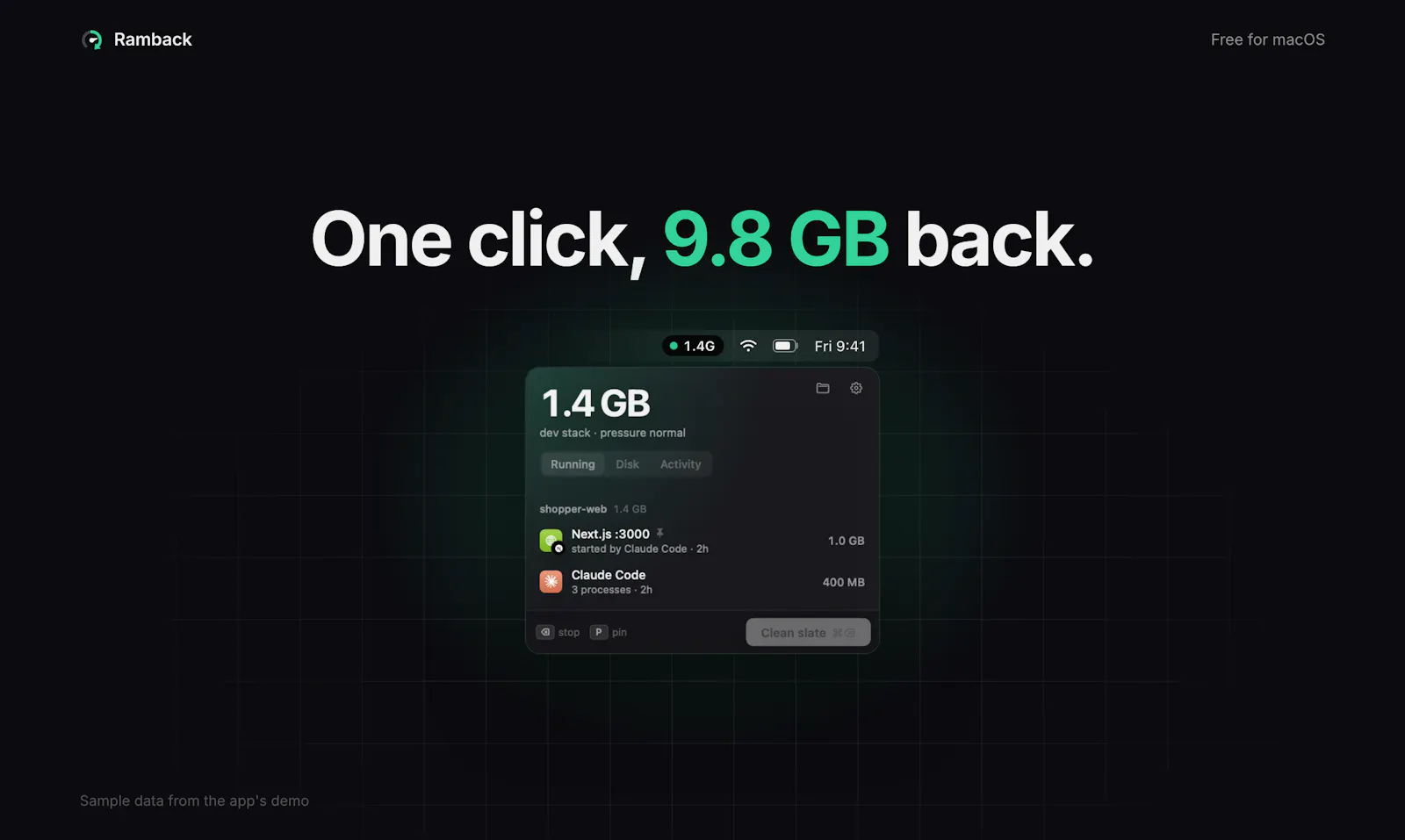 Ramback screenshot 3