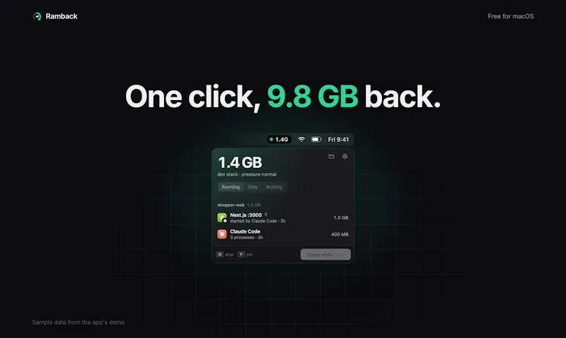 Ramback screenshot 3