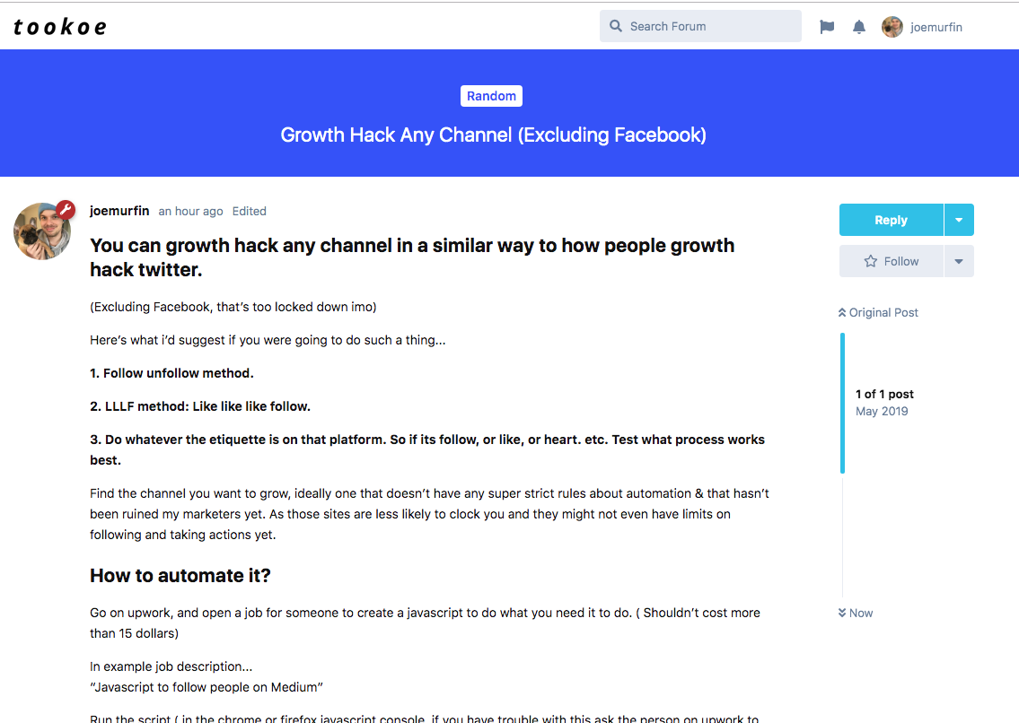 Tookoe - New Marketing Forum gallery image