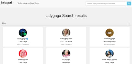 Instagweb gallery image