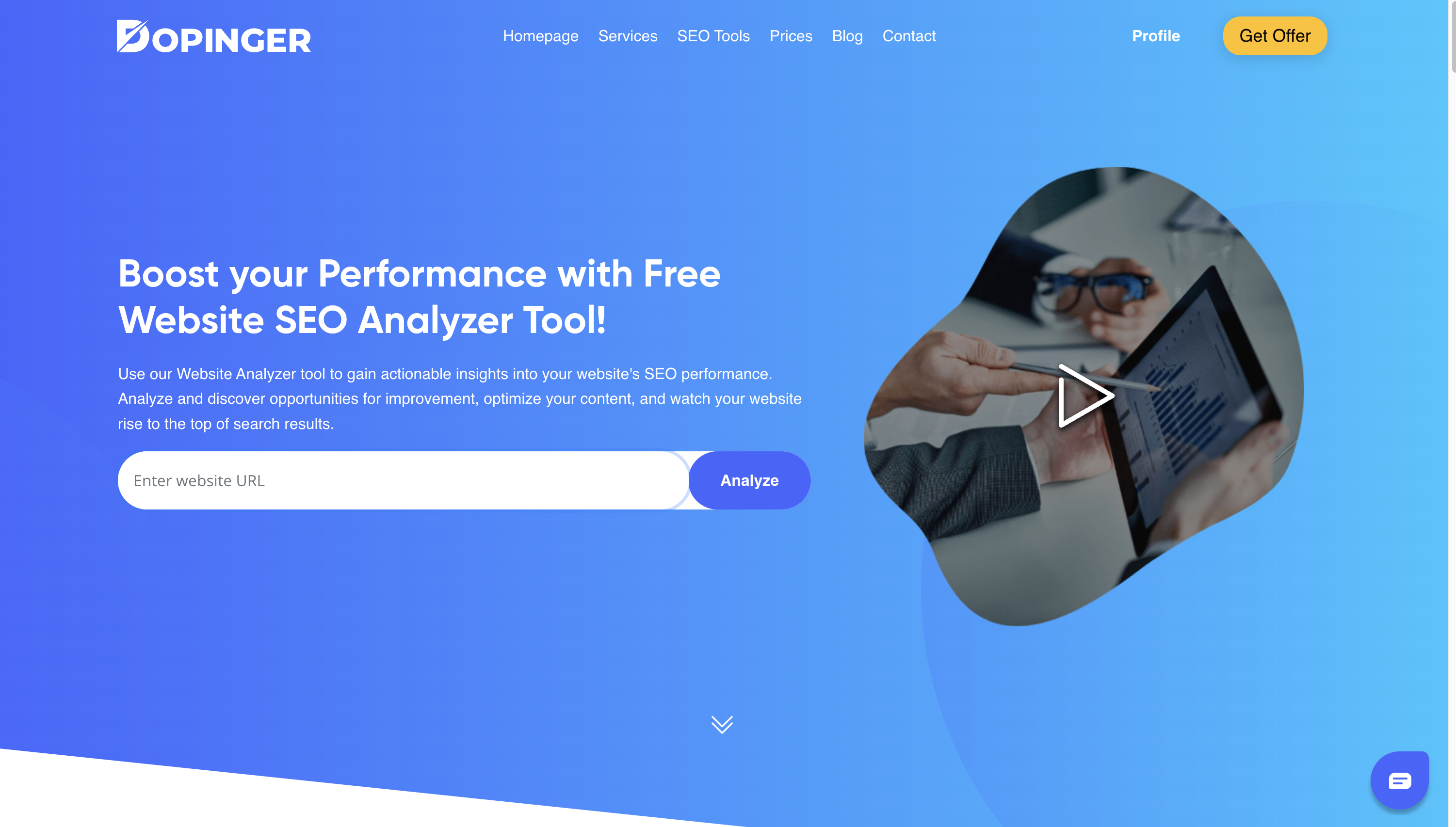 Website SEO Analyzer Tool - Gebruik Analyzer Tool om inzicht te krijgen in de SEO van uw website media 1