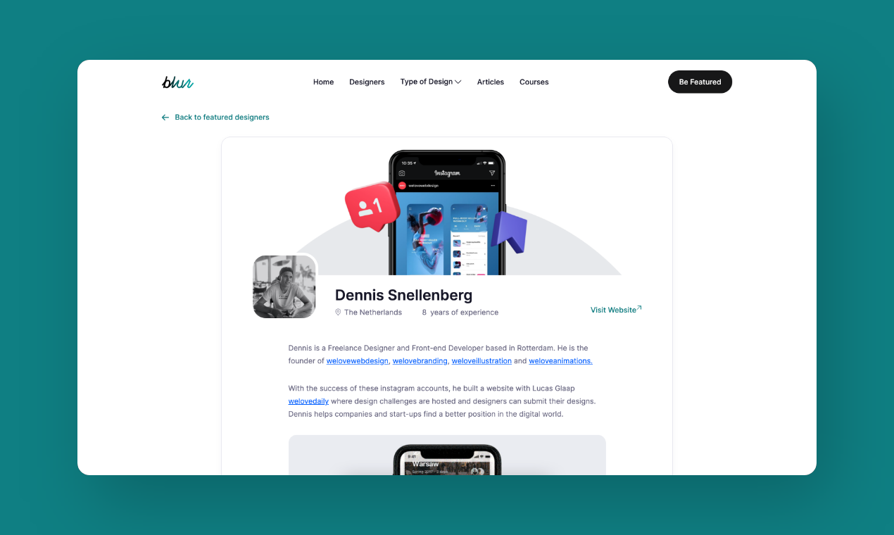 Blur Design gallery image