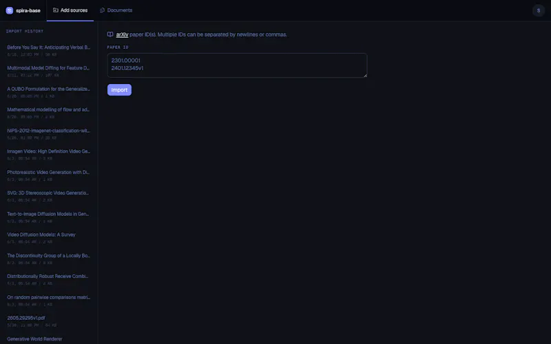 spira-base screenshot 2