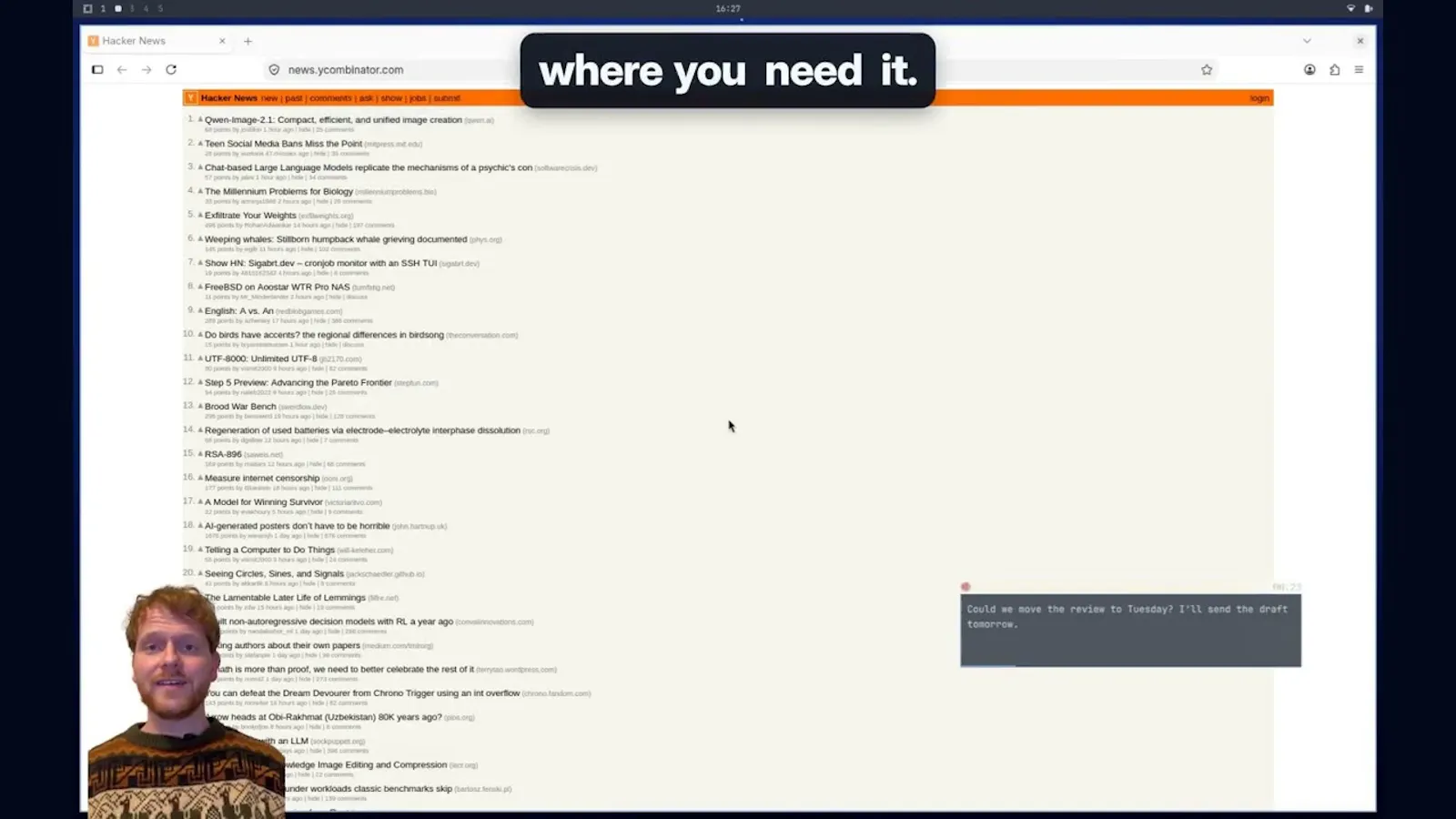 Mluva screenshot 1 (video preview)