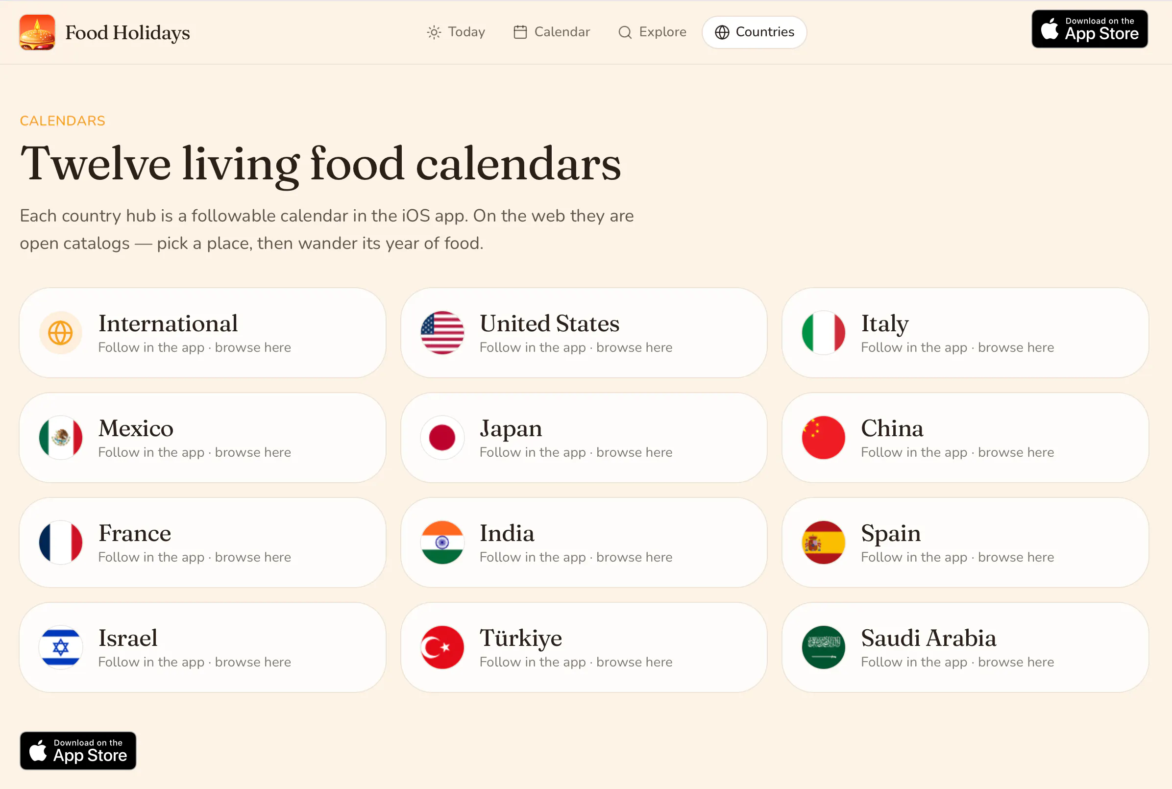 Food Holidays gallery image