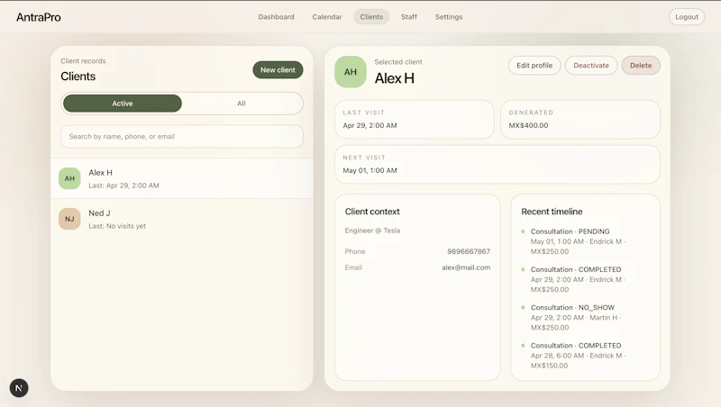 AntraPro screenshot 4
