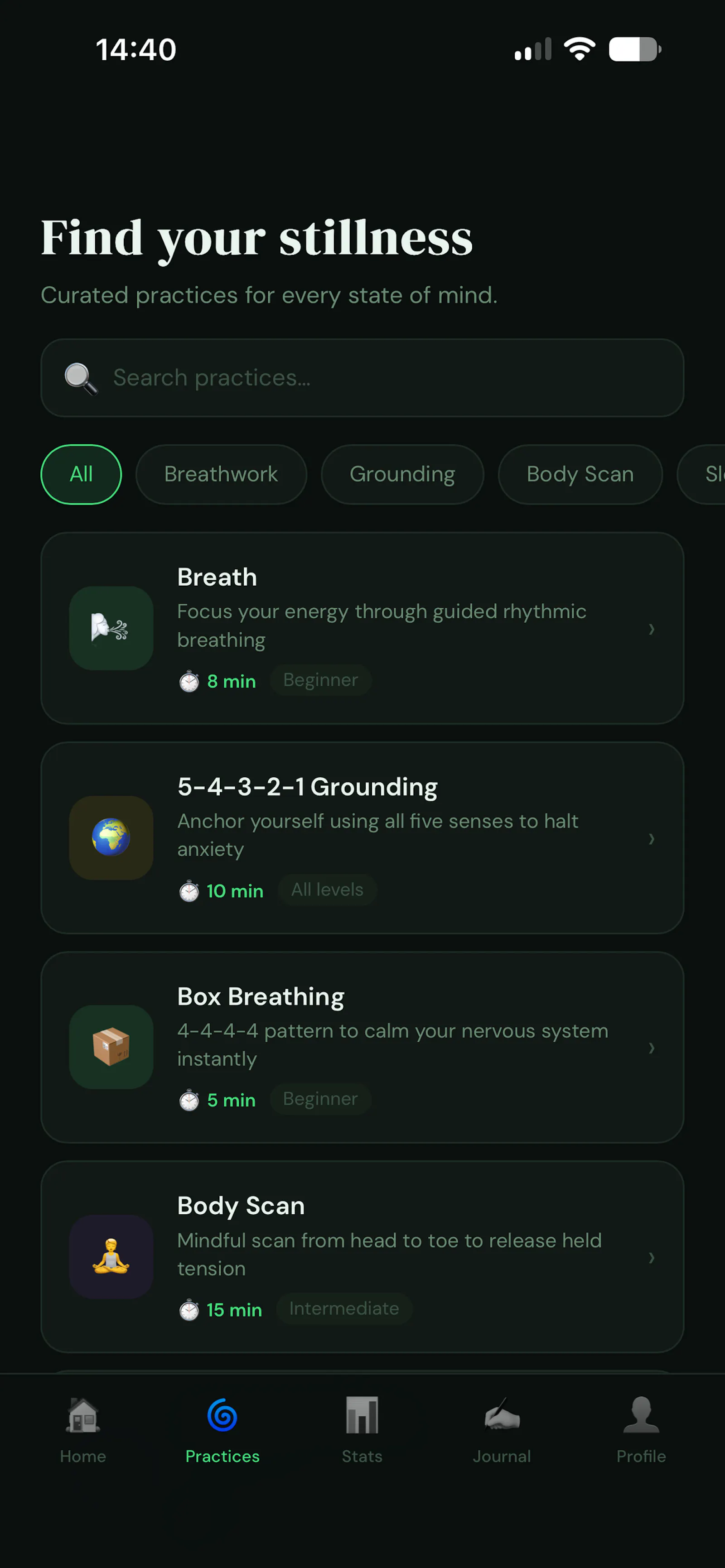 MindReset AI screenshot 1