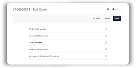 Magento 2 Order Editor gallery image
