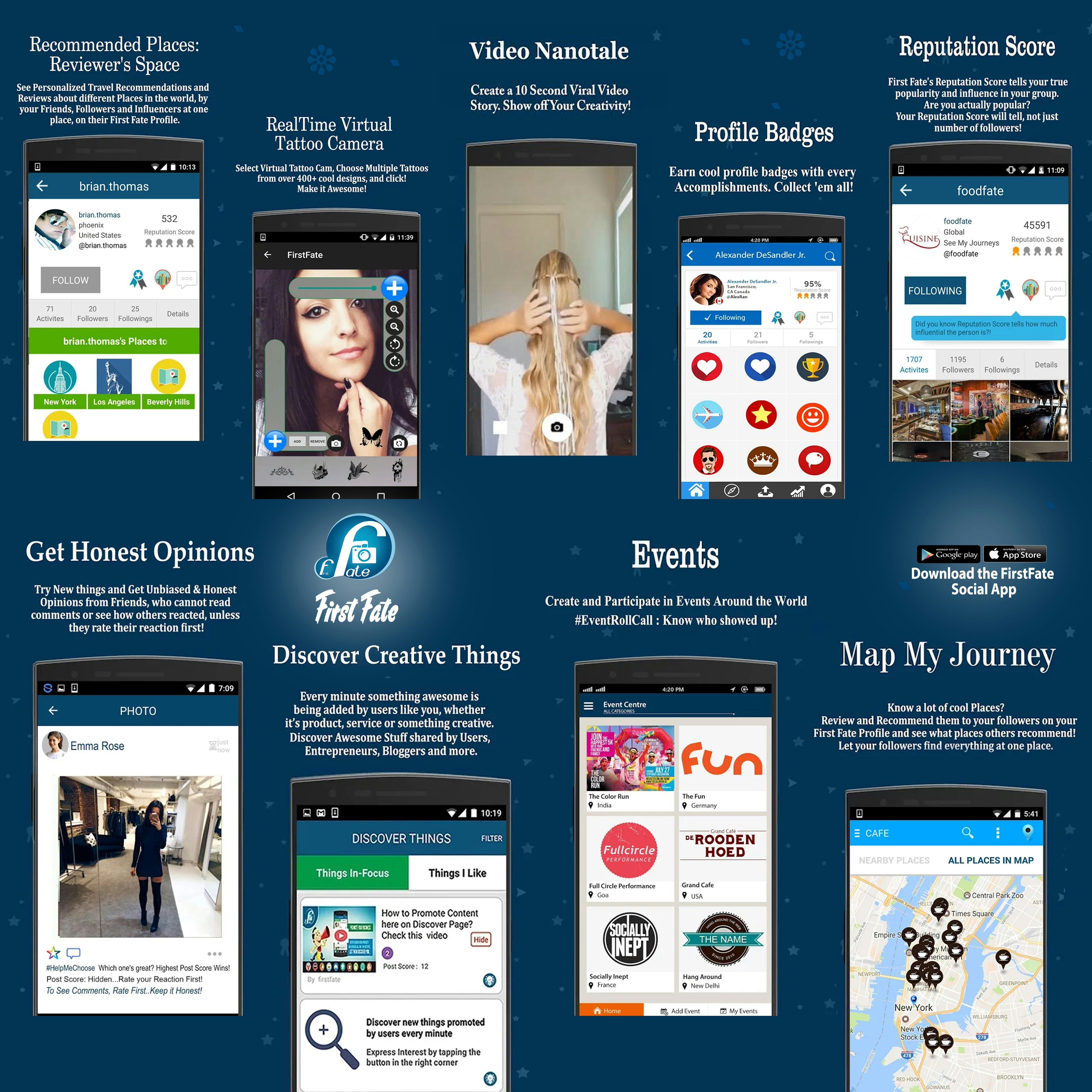 FirstFate Social App gallery image