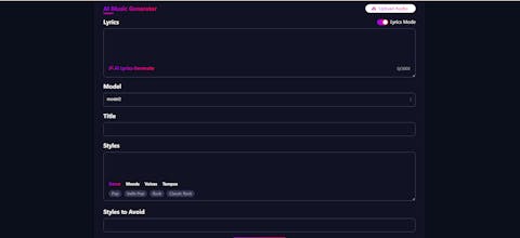 Free AI Music & Song Generator Online gallery image