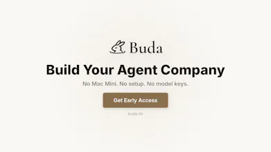 Buda: Run Your Agent Company gallery image