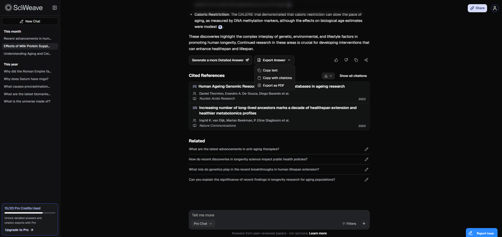 SciWeave gallery image
