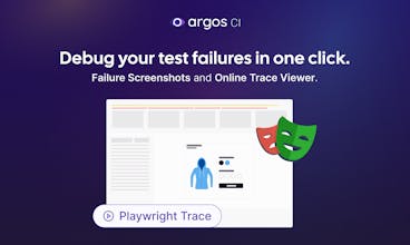 Playwright Testing Cloud by Argos gallery image