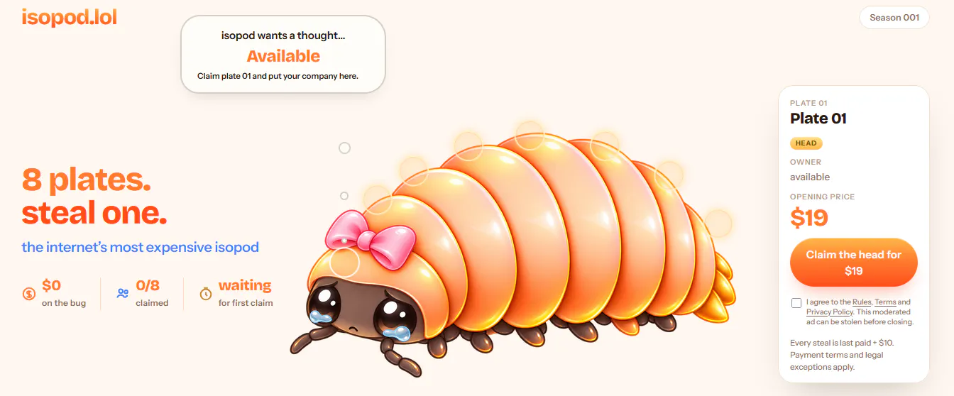 isopod.lol gallery image