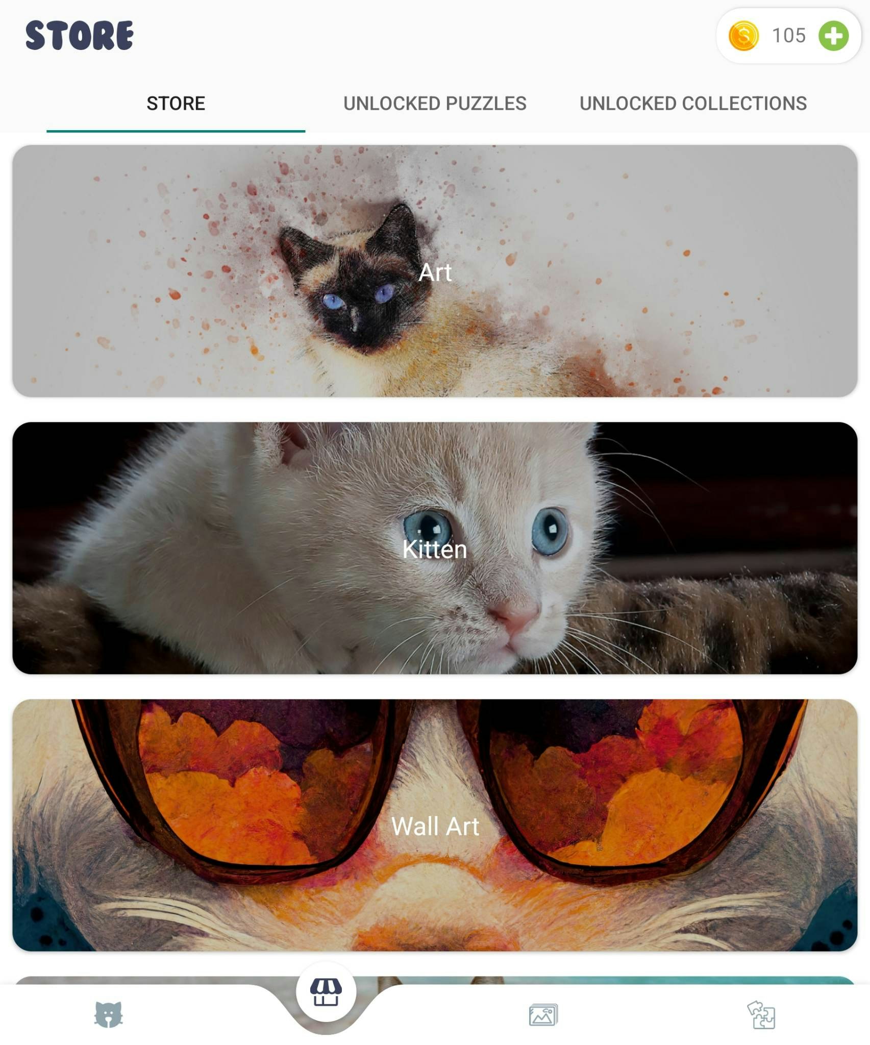 Jigsaw Galaxy: Cats Edition (Android) media 3