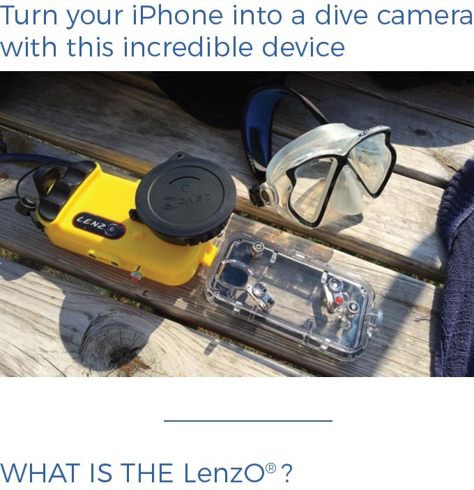 The Lenzo (Underwater Housing) gallery image