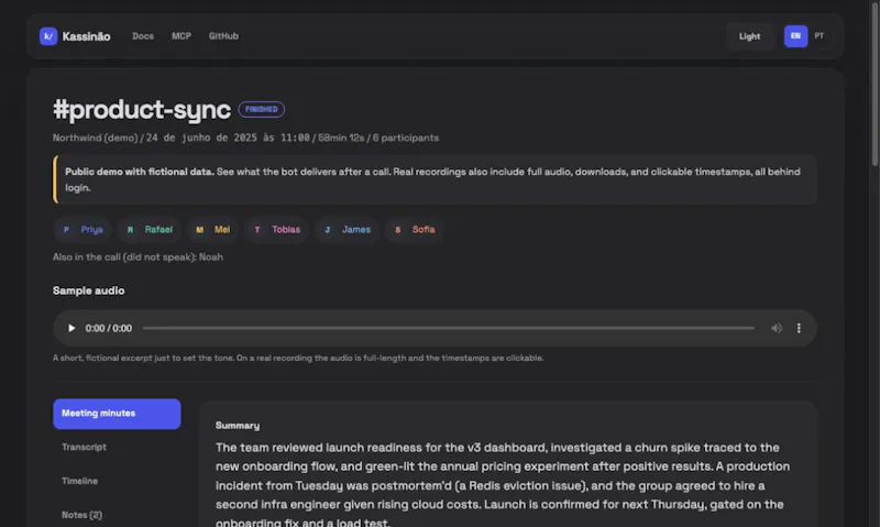 Kassinão screenshot 2