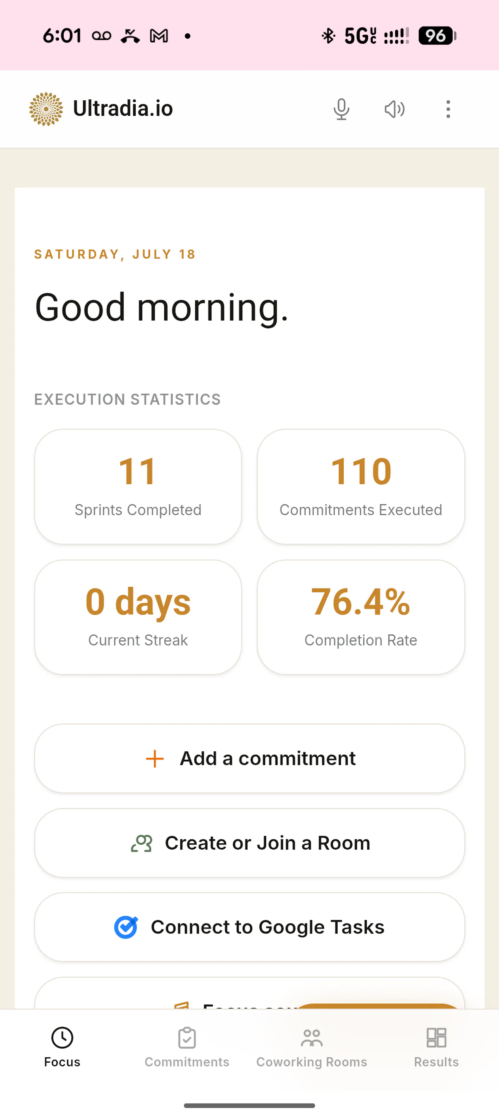 Ultradia.io screenshot 4