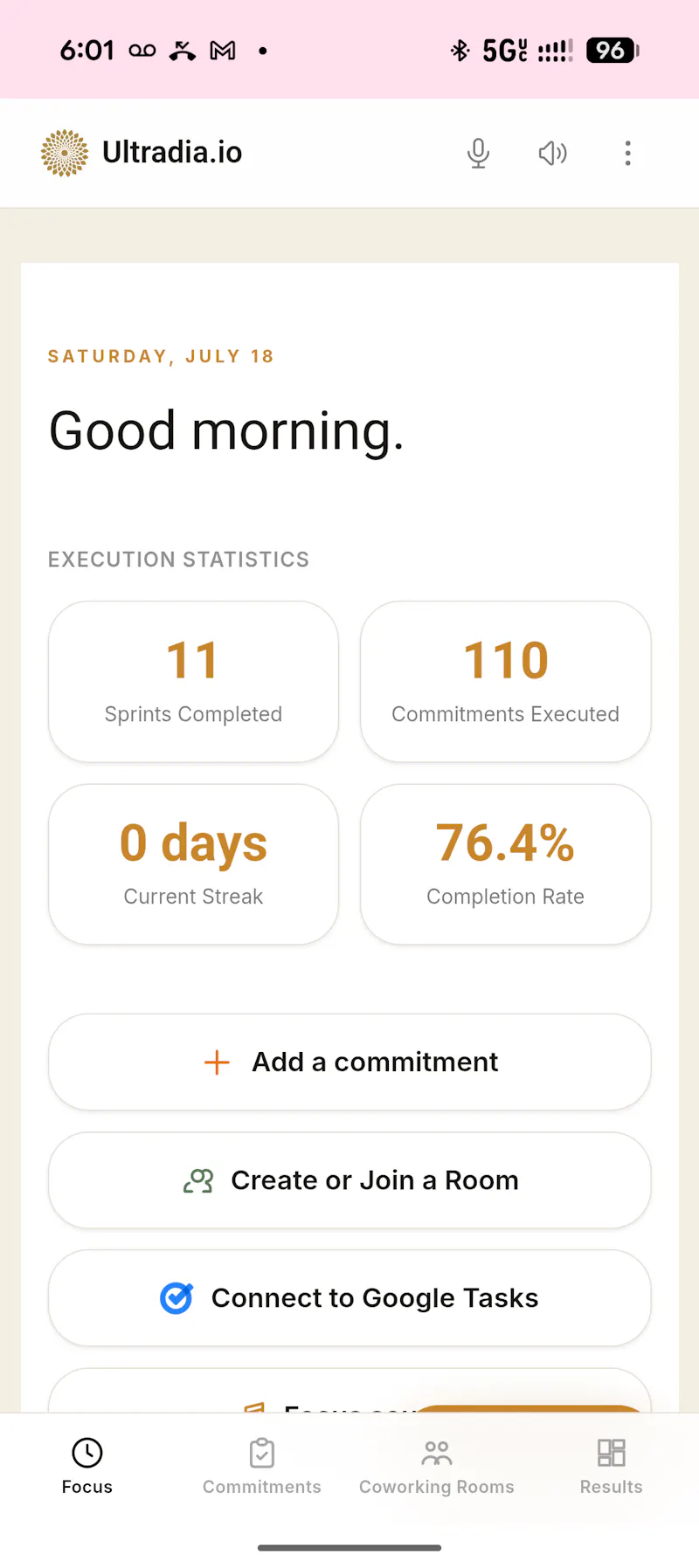 Ultradia.io screenshot 4