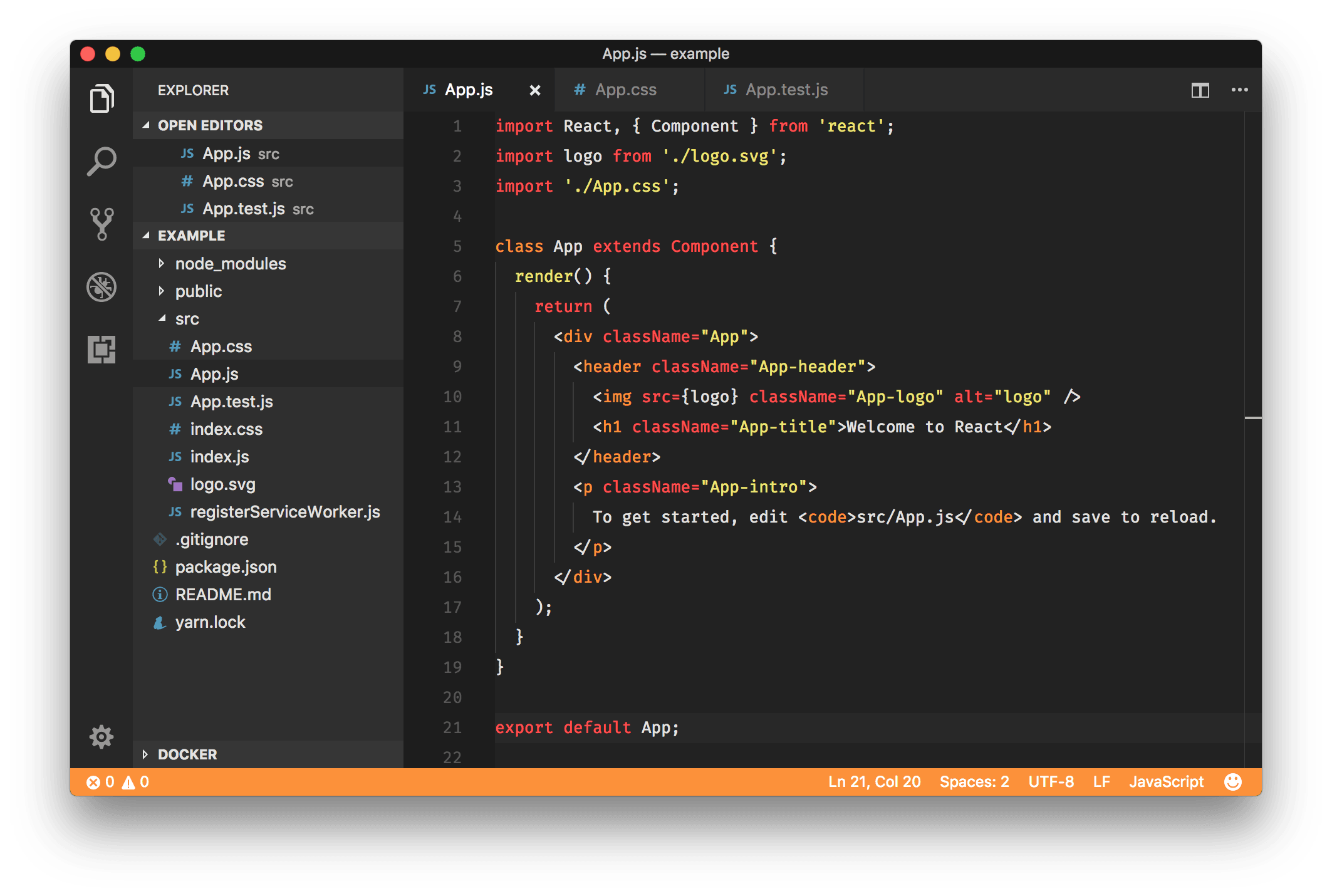 Rainglow Color Themes gallery image
