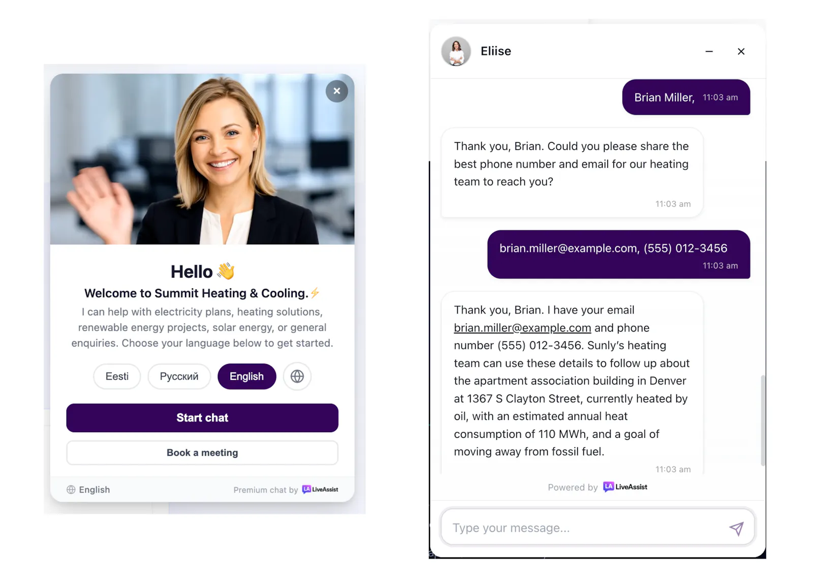 LiveAssist screenshot 2