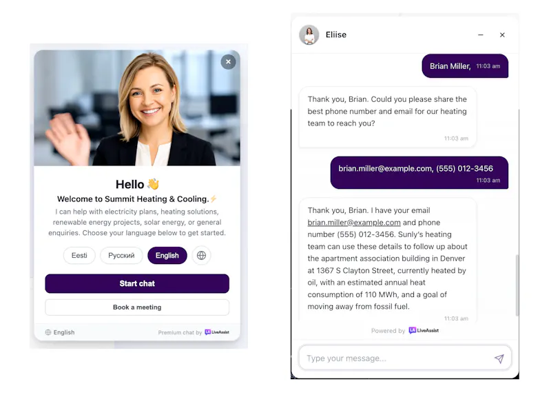 LiveAssist screenshot 2