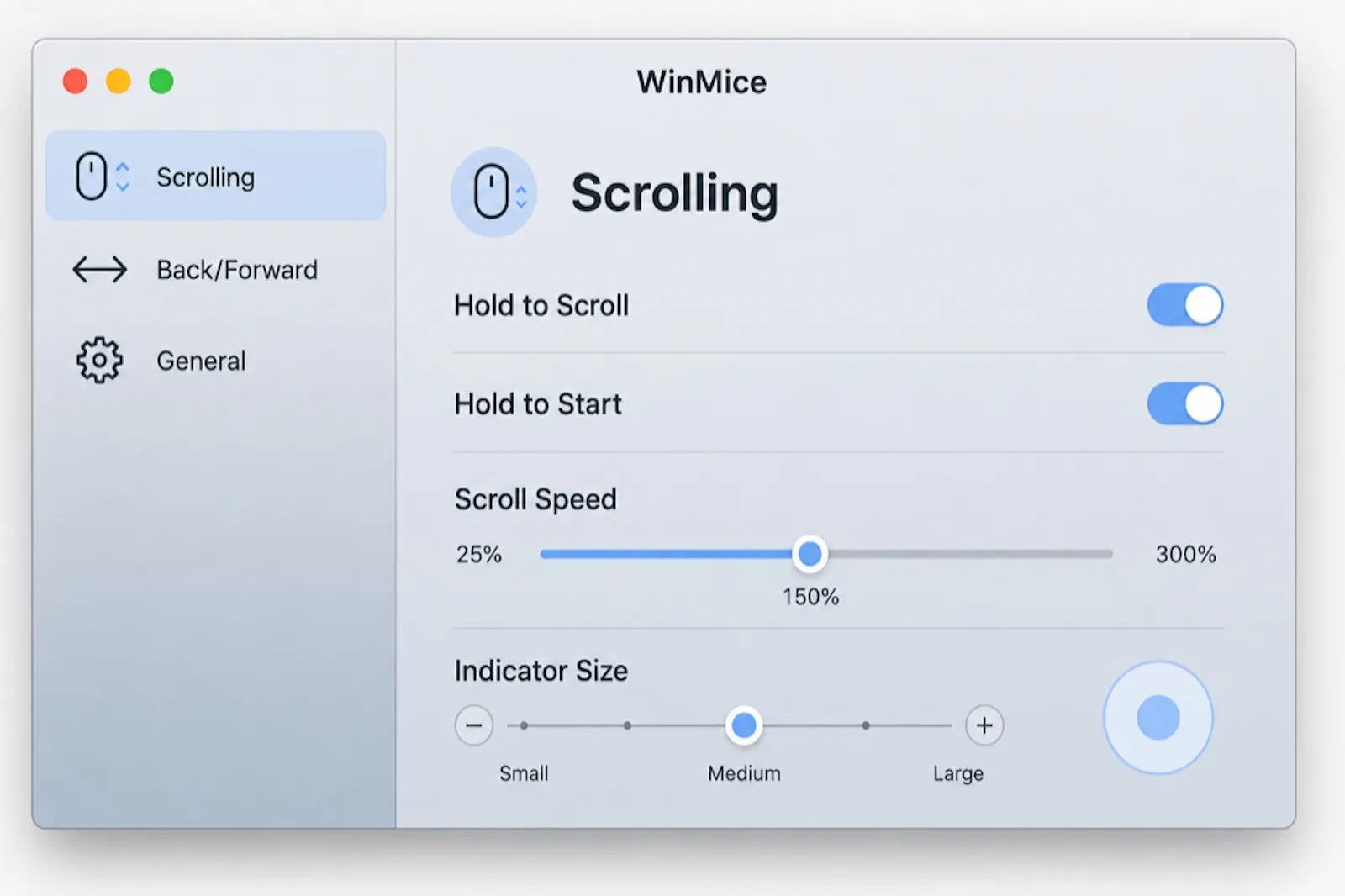 WinMice screenshot 1