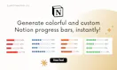 Notion Progress Bar Formula Generator
