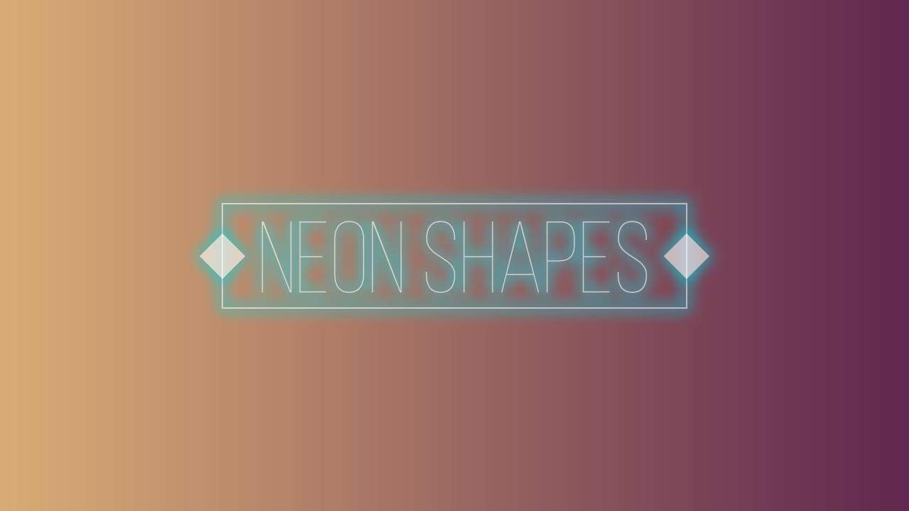 Neon Shapes Puzzle gallery image