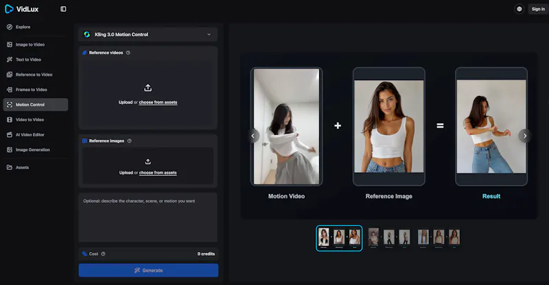 VidLux AI screenshot 2