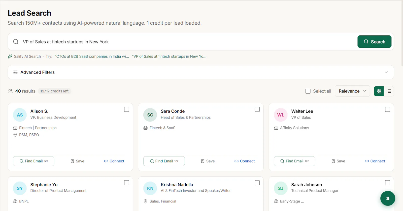 Salify screenshot 3