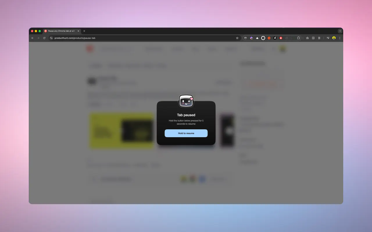 Pause Tab gallery image
