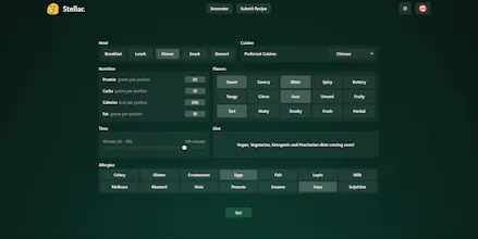 Stellar Recipes gallery image