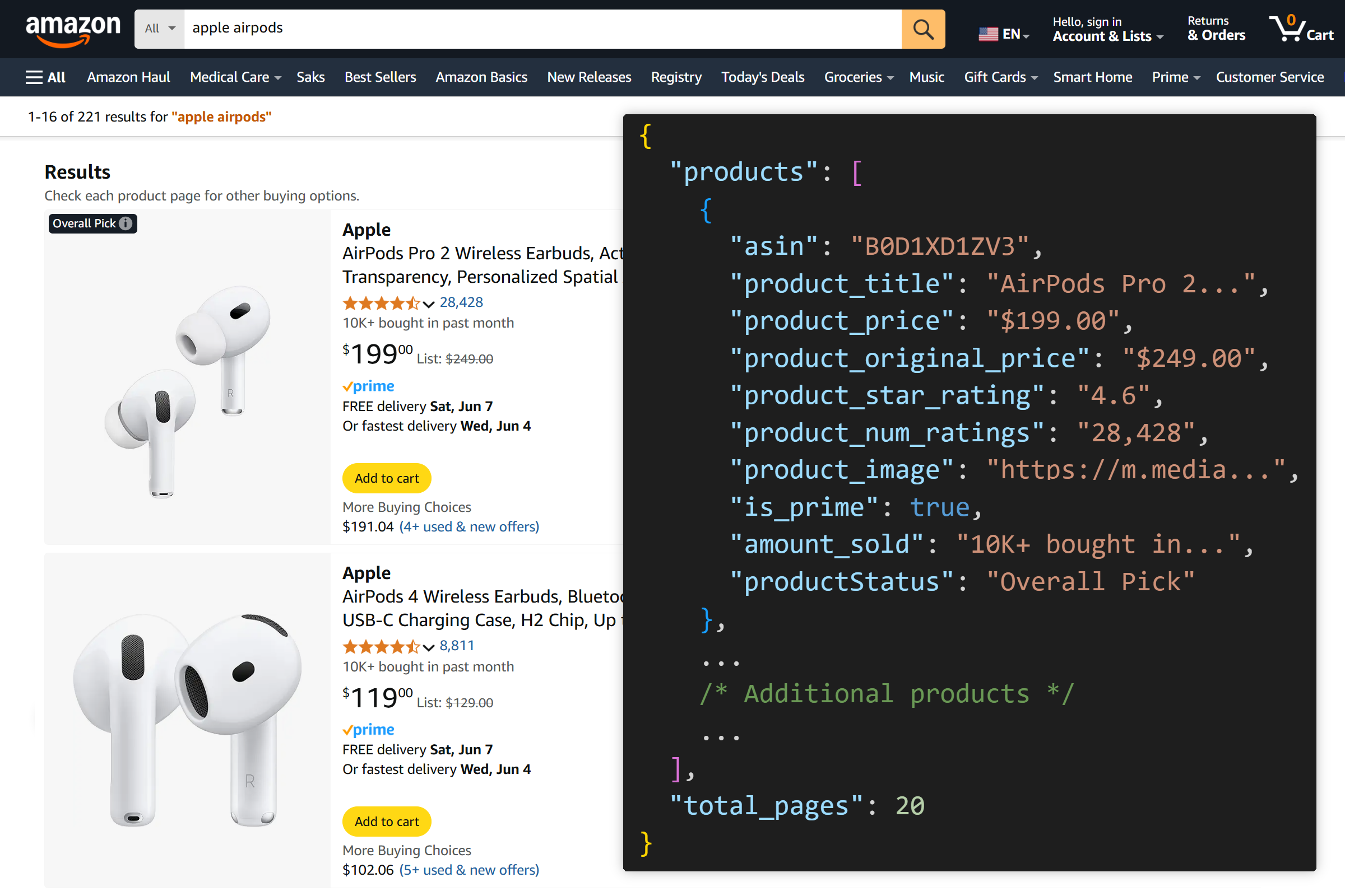 Scout API - Screenshot 2 preview