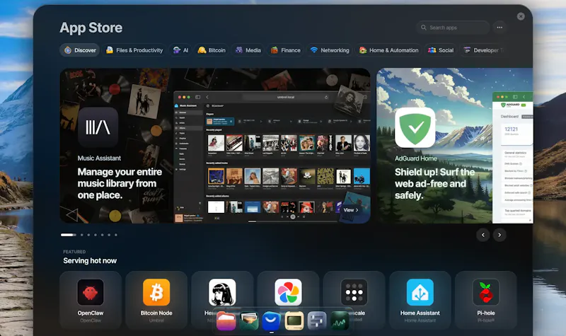 umbrelOS 2.0 screenshot 3