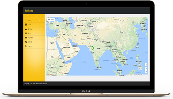 Taxi booking app & web dashboard, complete solution gallery image