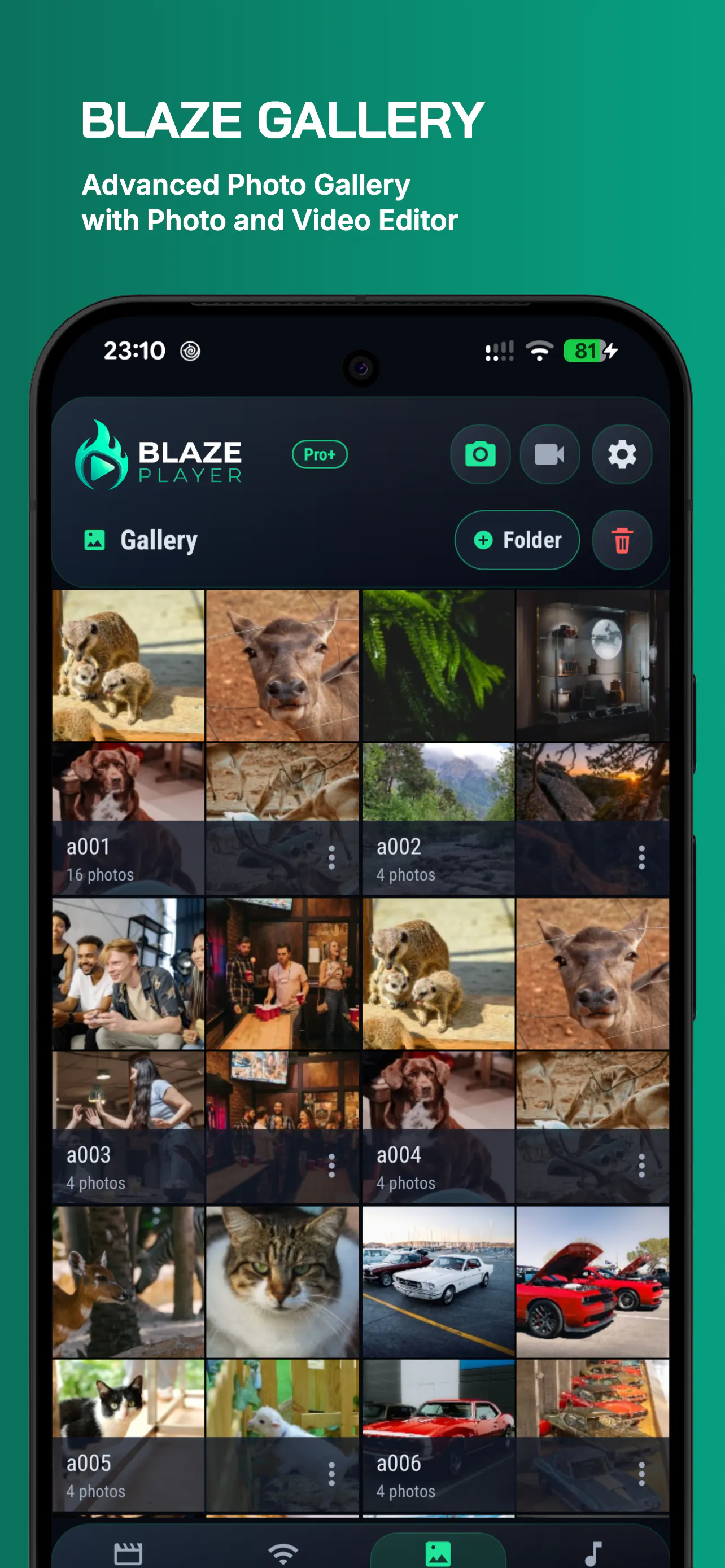 Blaze Player Android Multimedia Player gallery image