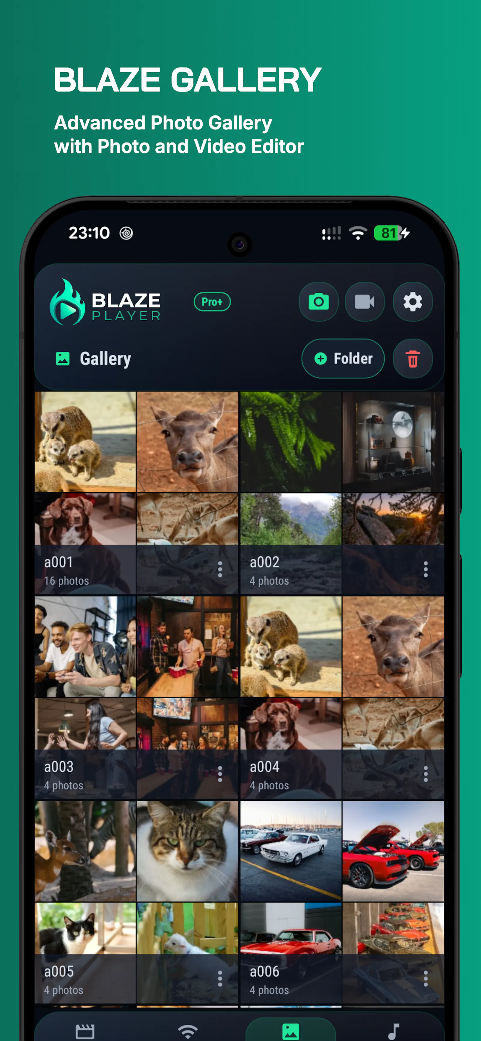Blaze Player Android Multimedia Player screenshot 3