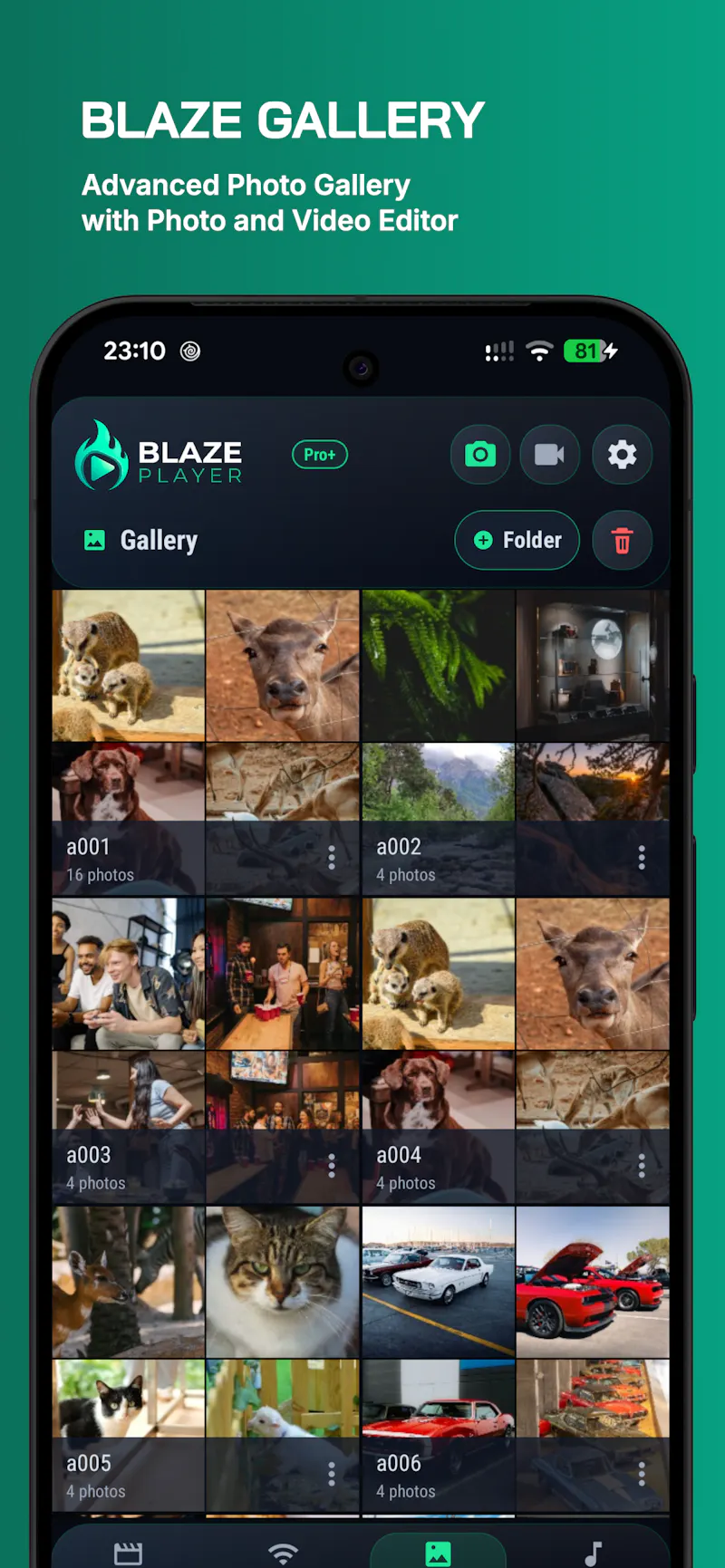 Blaze Player Android Multimedia Player screenshot 3