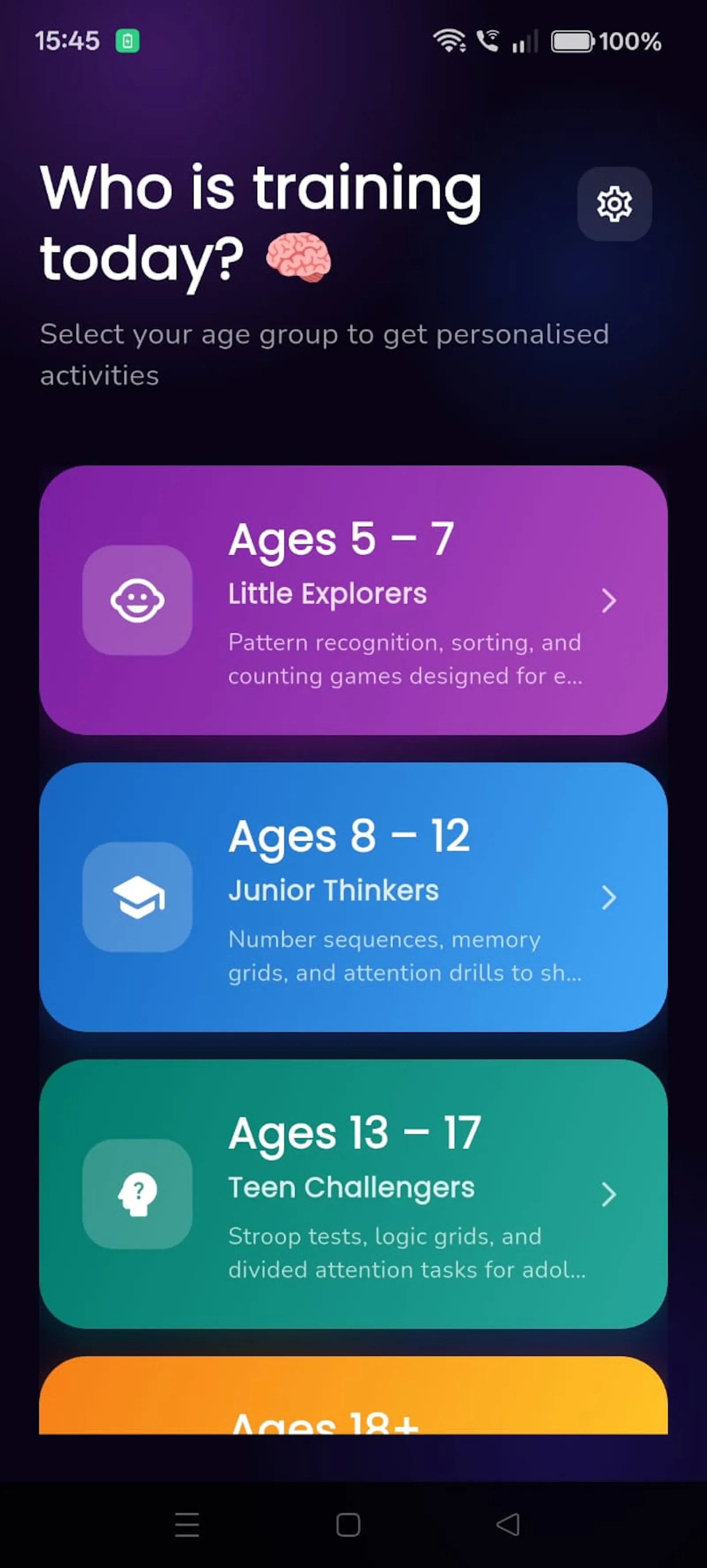Attensia screenshot 4