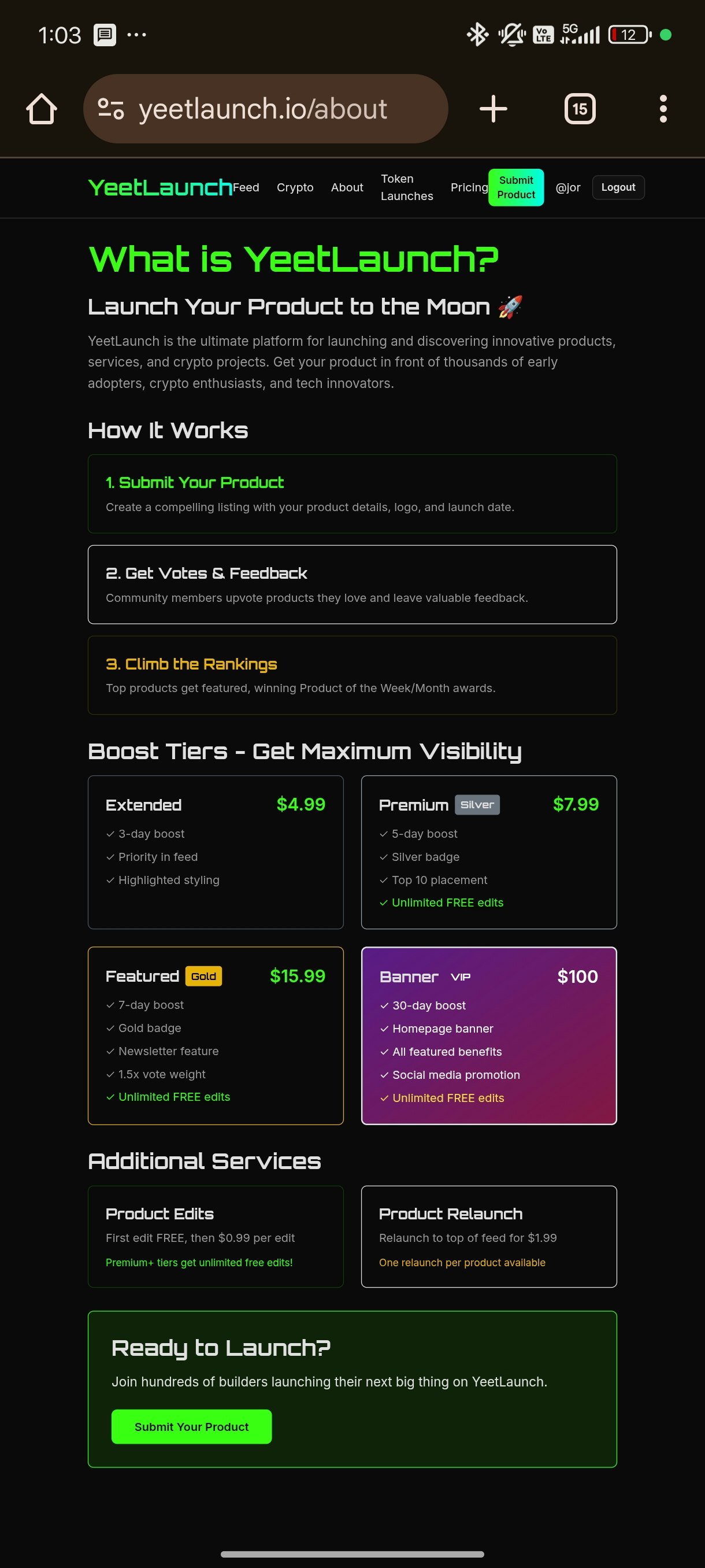 NewYear YeetLaunch gallery image