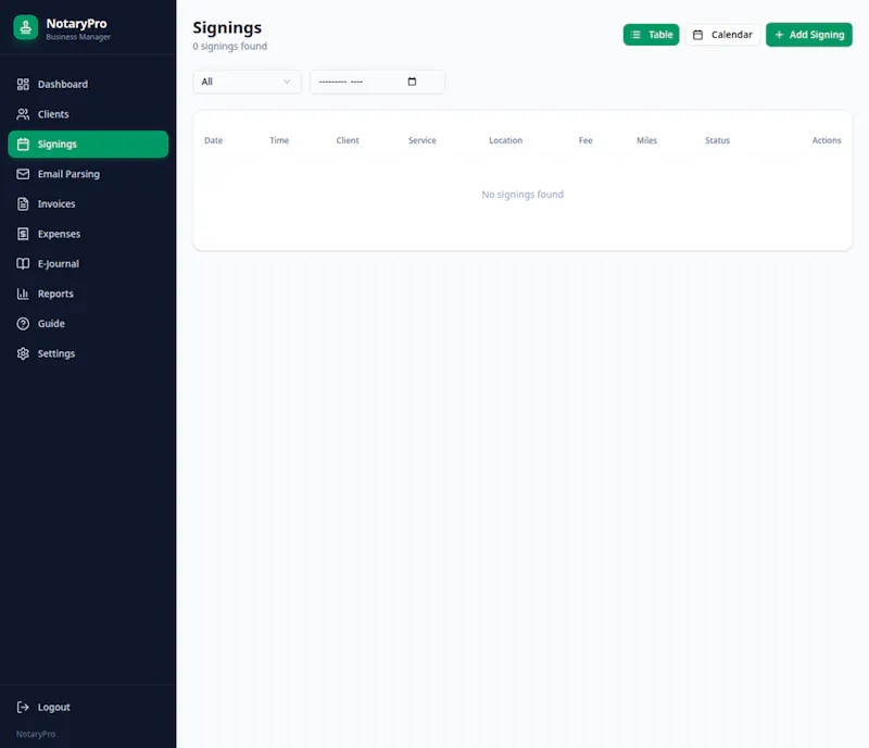 NotaryPro screenshot 1